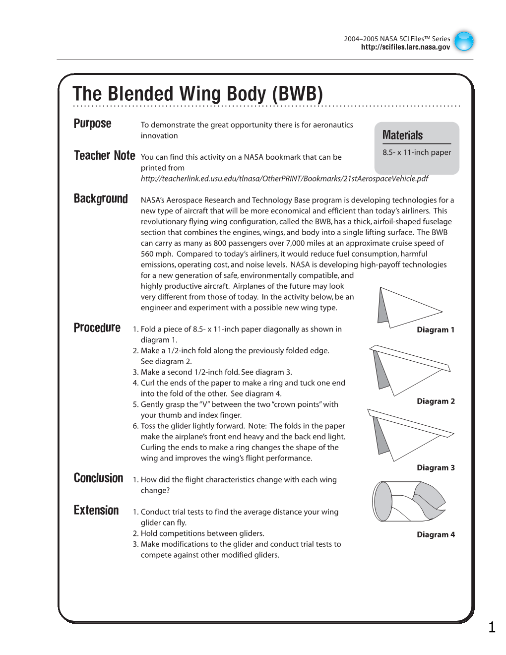 The Blended Wing Body