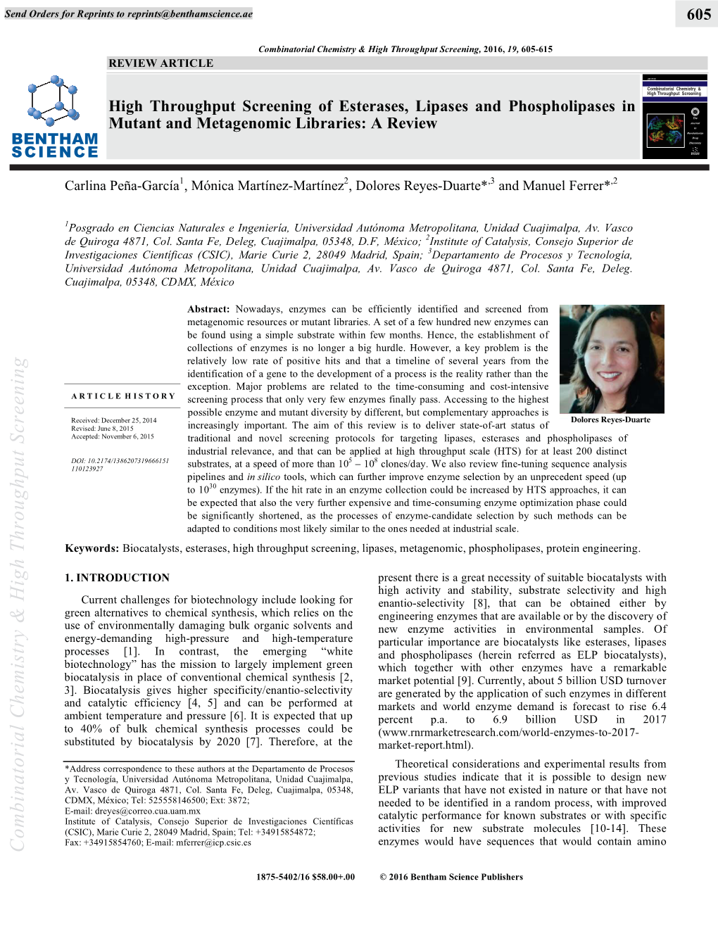 High Throughput Screening of Esterases, Lipases and Phospholipases in 1.041 Mutant and Metagenomic Libraries: a Review