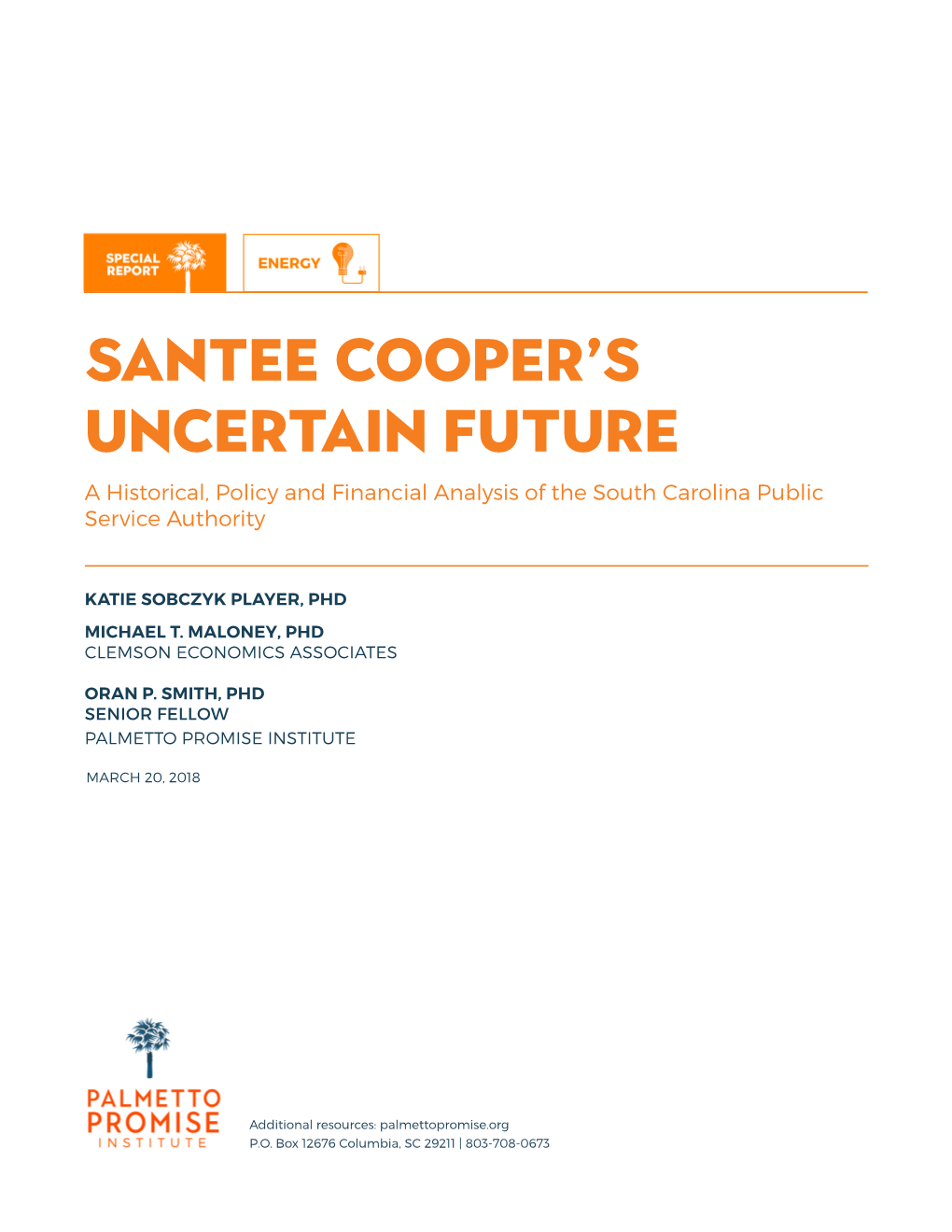 Santee Cooper's Uncertain Future