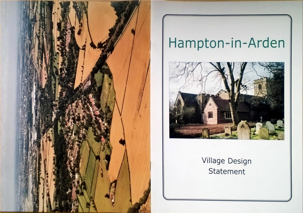Hampton-In-Arden Village Design Statement
