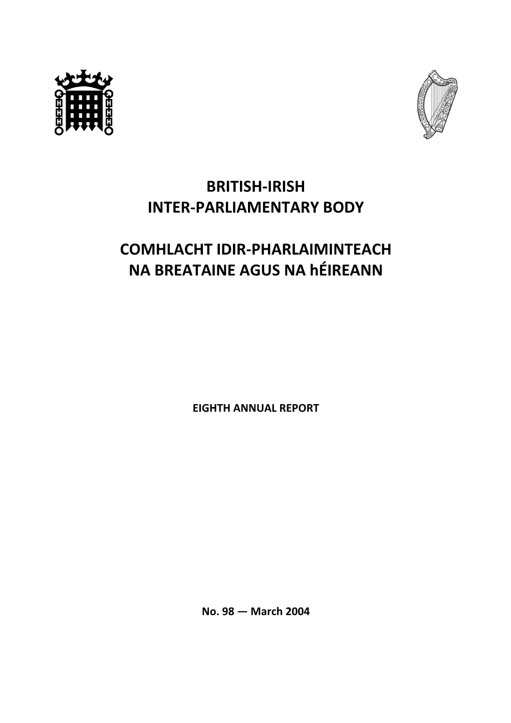 8Th Annual Report, 2003
