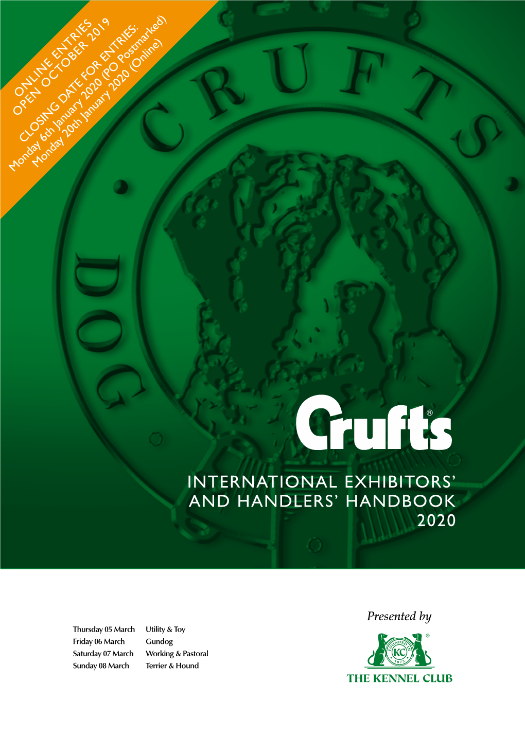 International Exhibitors' and Handlers' Handbook 2020