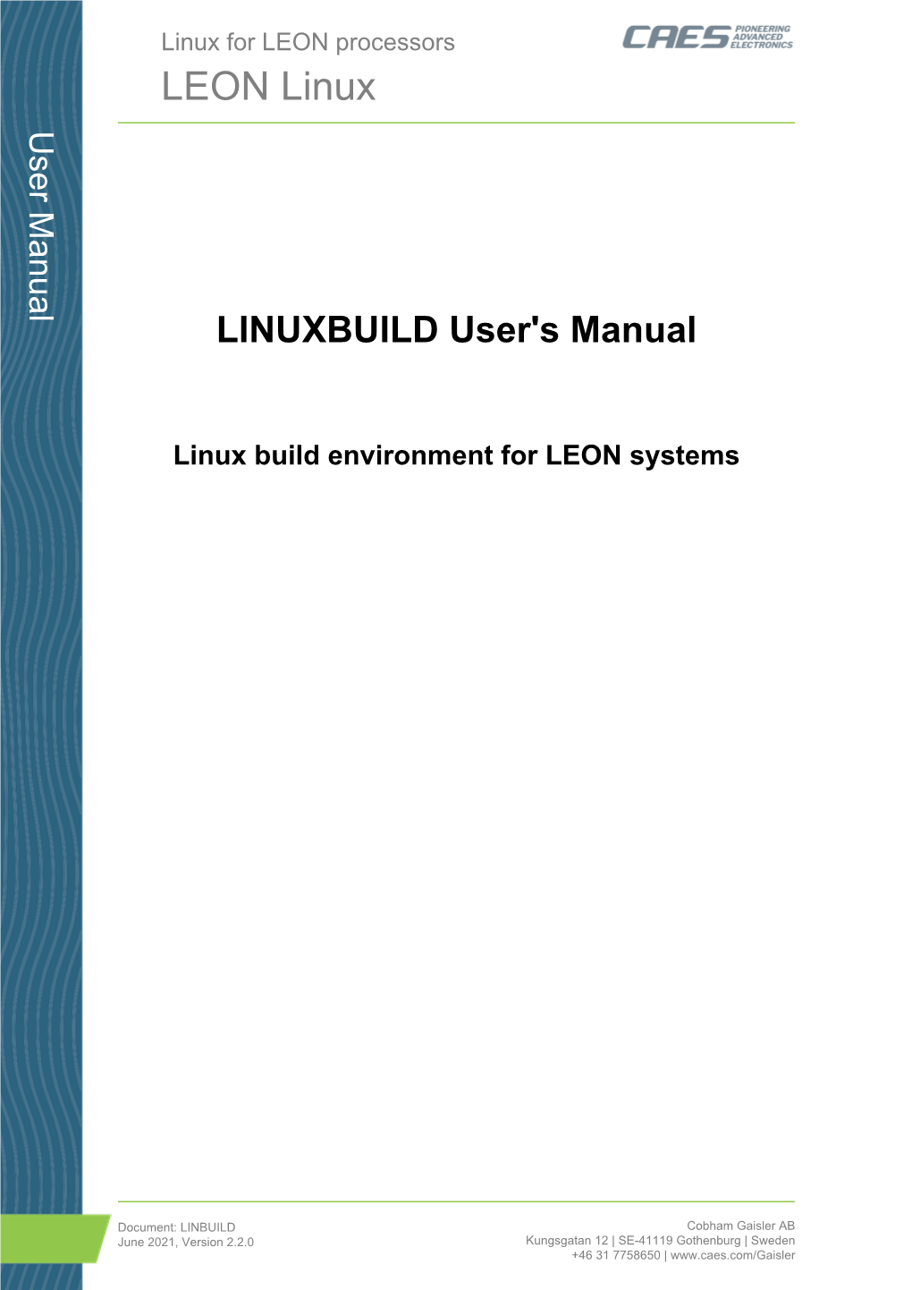 LEON Linux User Manual