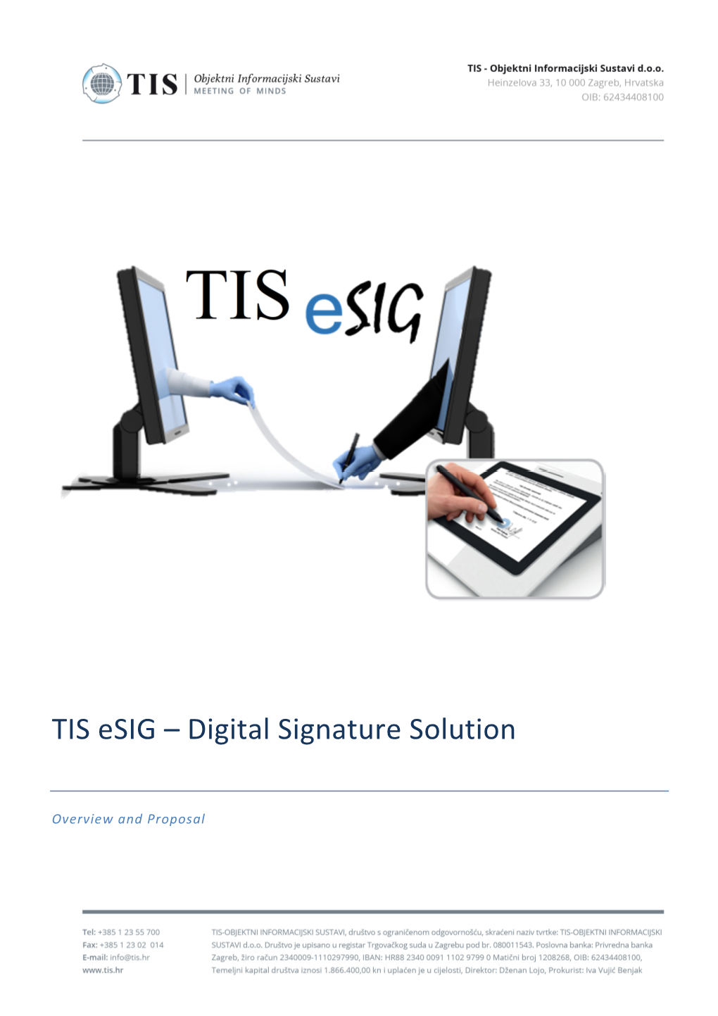 TIS Esig – Digital Signature Solution