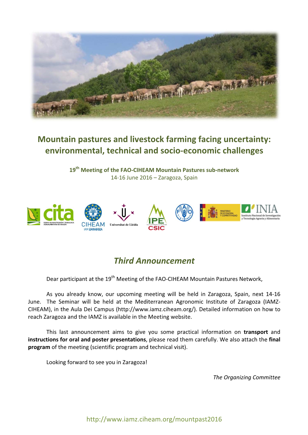 Mountain Pastures and Livestock Farming Facing Uncertainty: Environmental, Technical and Socio‐Economic Challenges