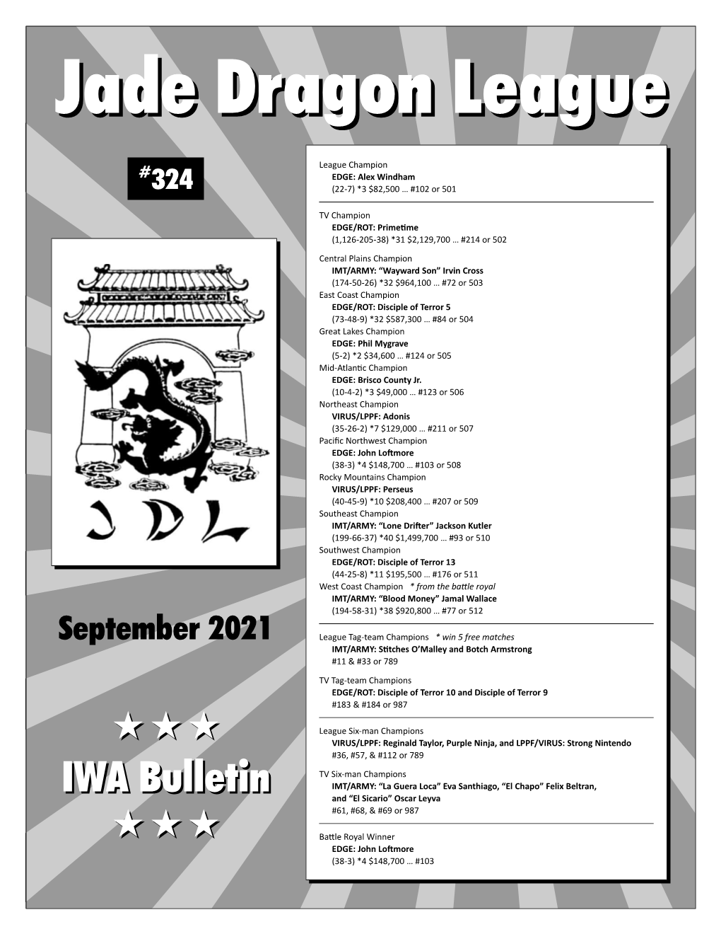 JDL Bulletin