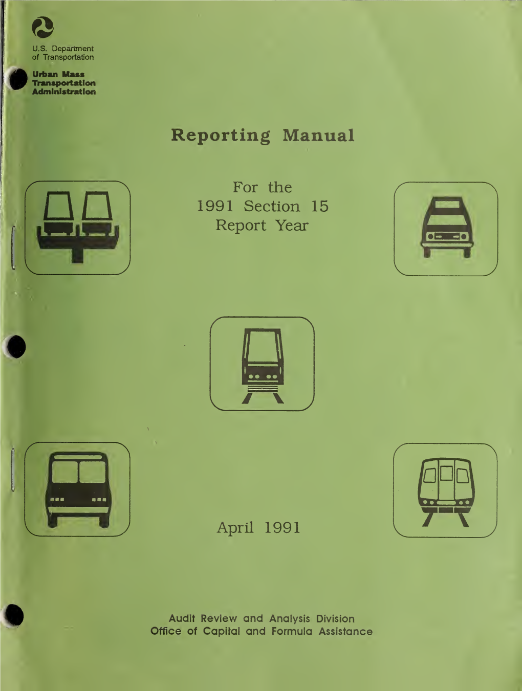 For the 1991 Section 15 Report Year