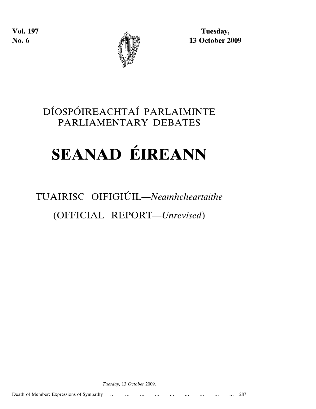 Seanad E´Ireann