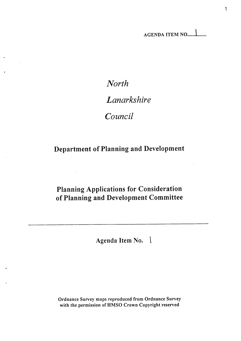 Lanarkshire Council
