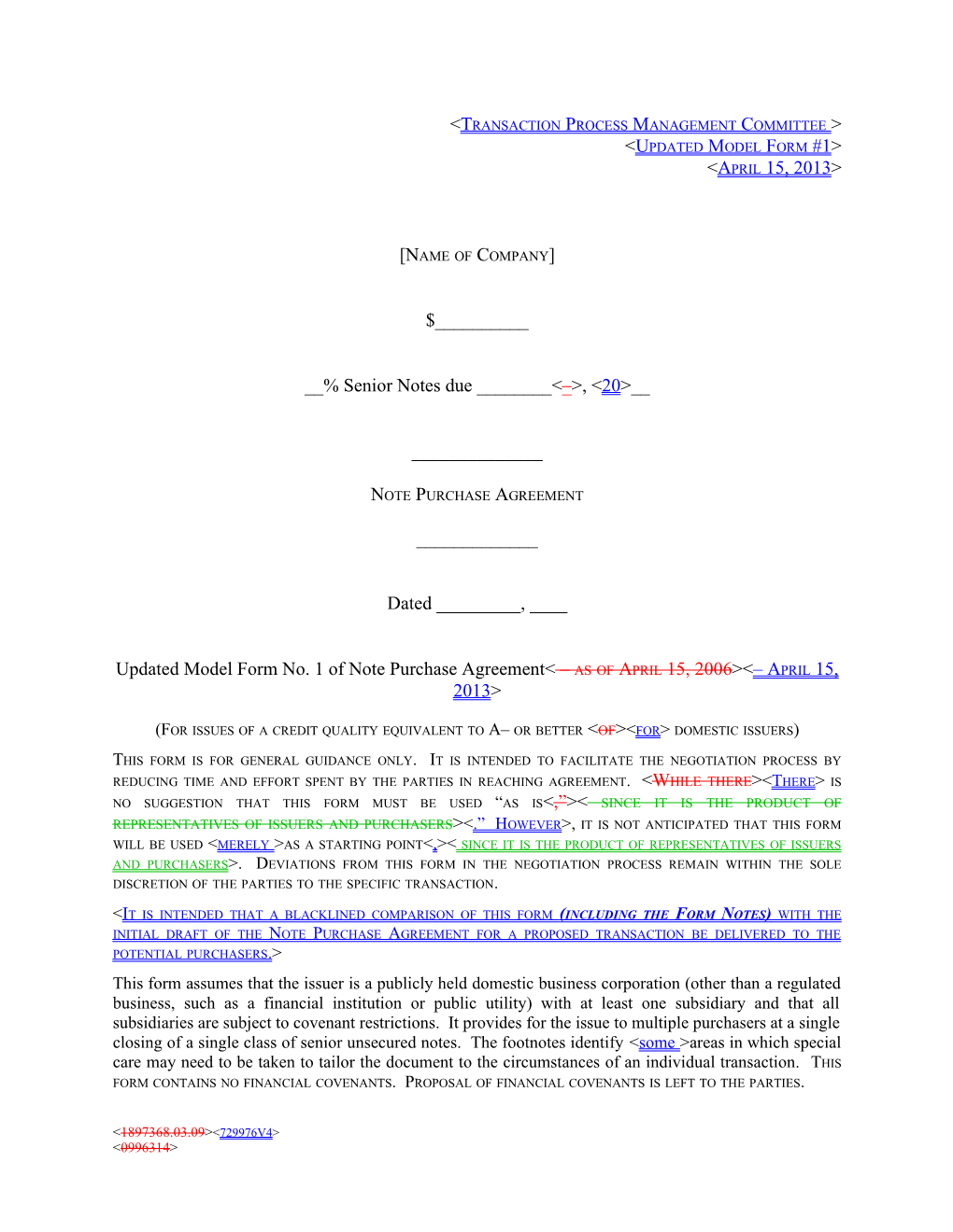 Transaction Process Management Committee s1