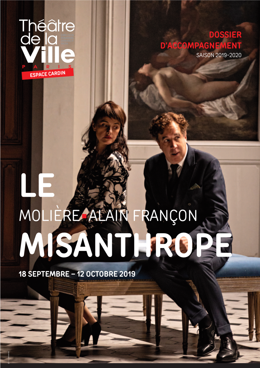 Molière Alain Françon Misanthrope 18 Septembre – 12 Octobre 2019 © J.-L