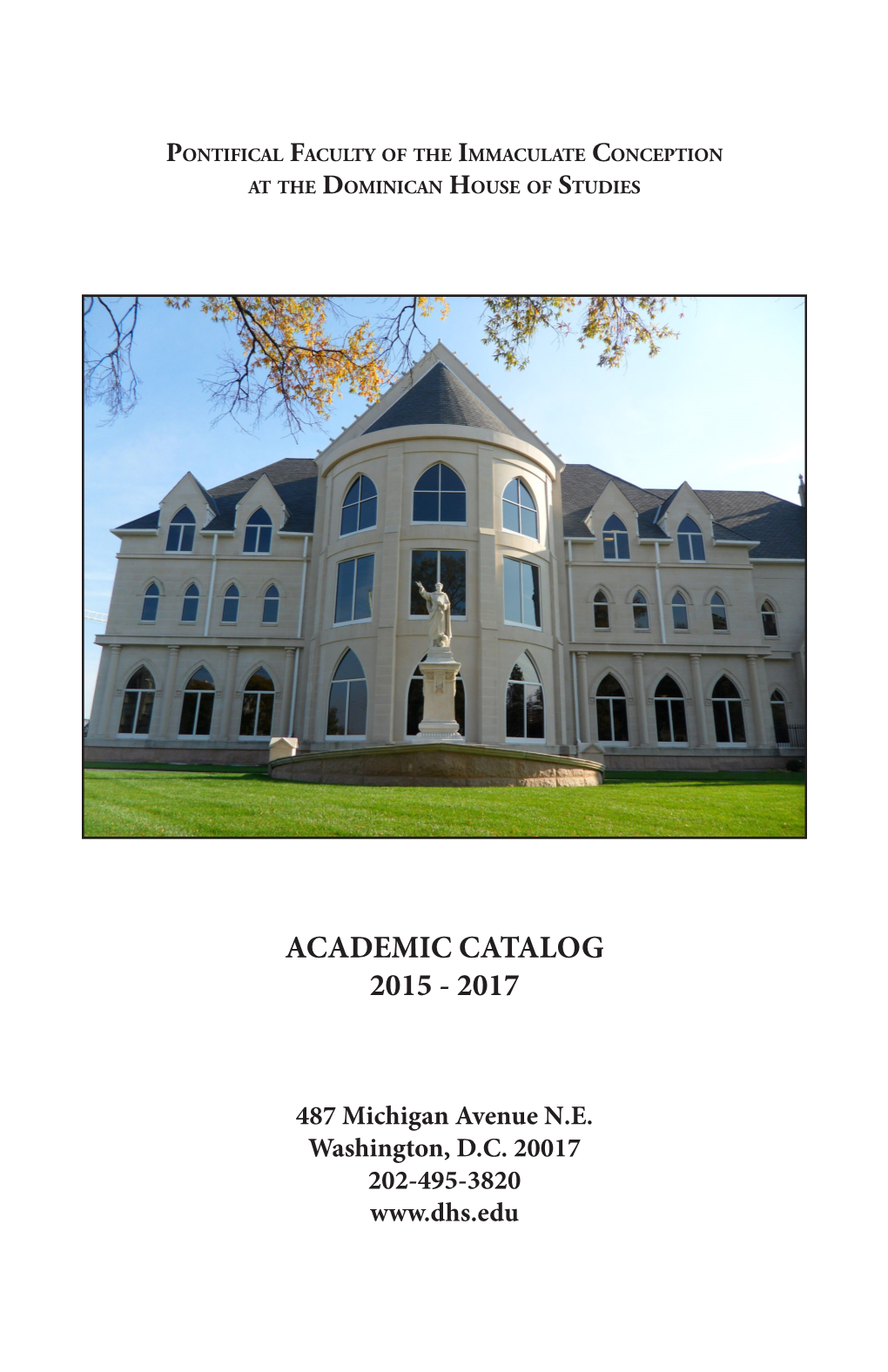 Academic Catalog 2015 - 2017