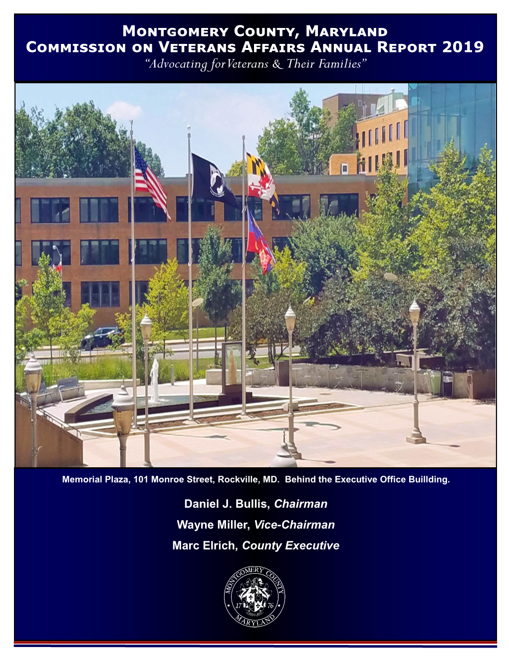 Montgomery County, Maryland Commission on Veterans Affairs Annual Report 2019