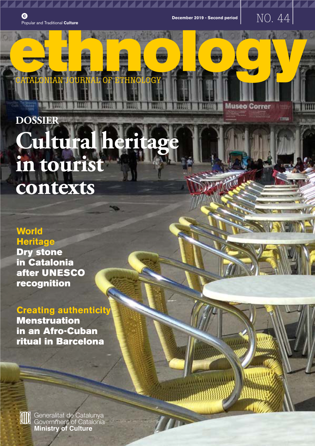 Catalonian Journal of Ethnology. Número 44. December 2019