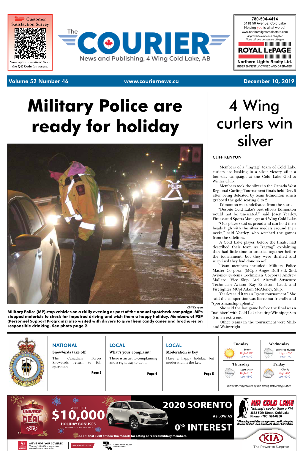 Military Police Are Ready for Holiday