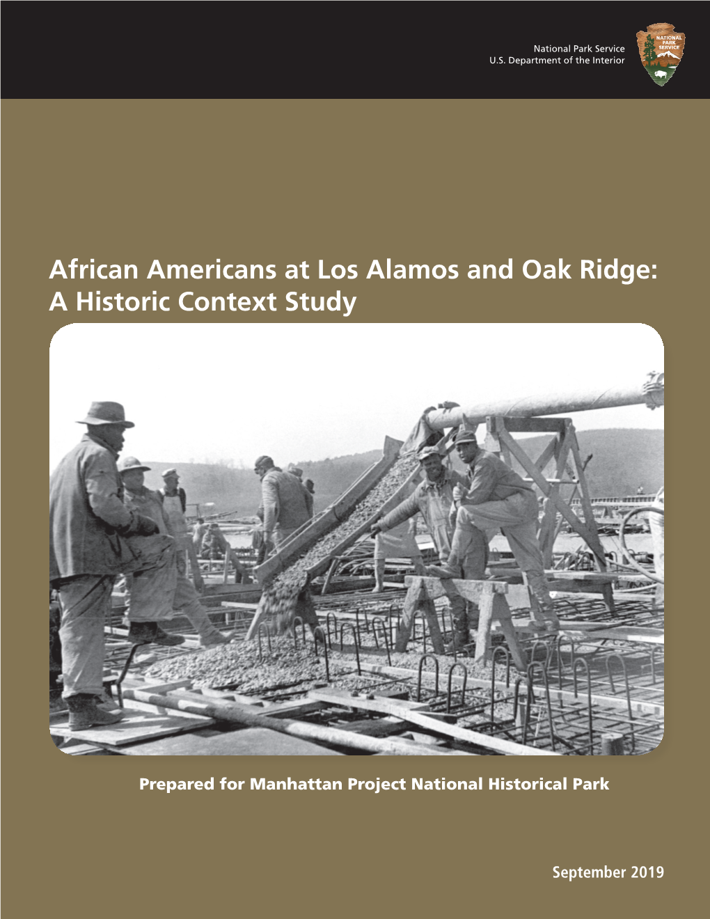 African Americans at Los Alamos and Oak Ridge: a Historic Context Study