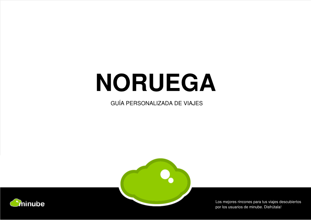 Noruega Guía Personalizada De Viajes