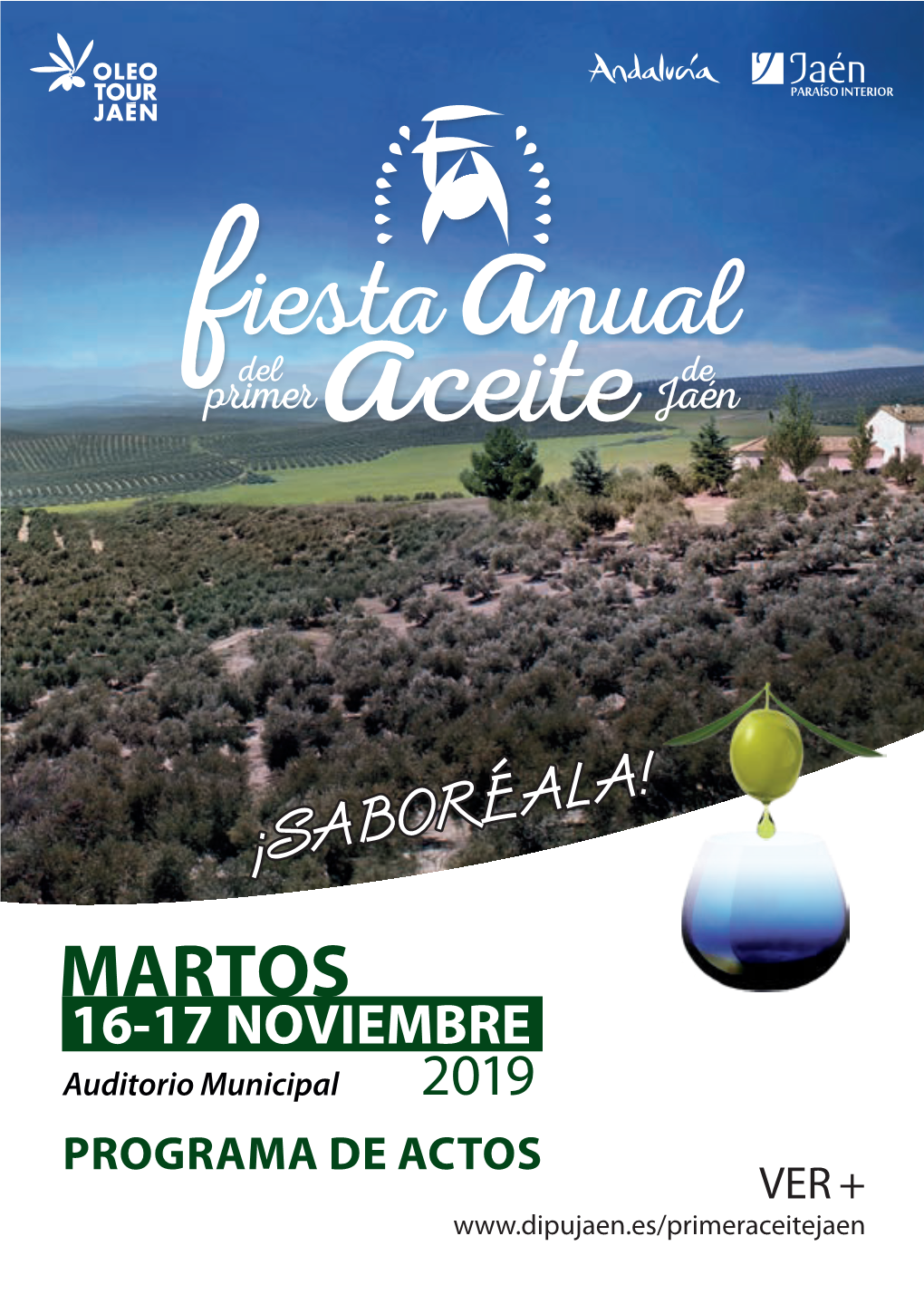 PROGRAMA DE ACTOS VER + Fiesta Del Primer Aceite 2019