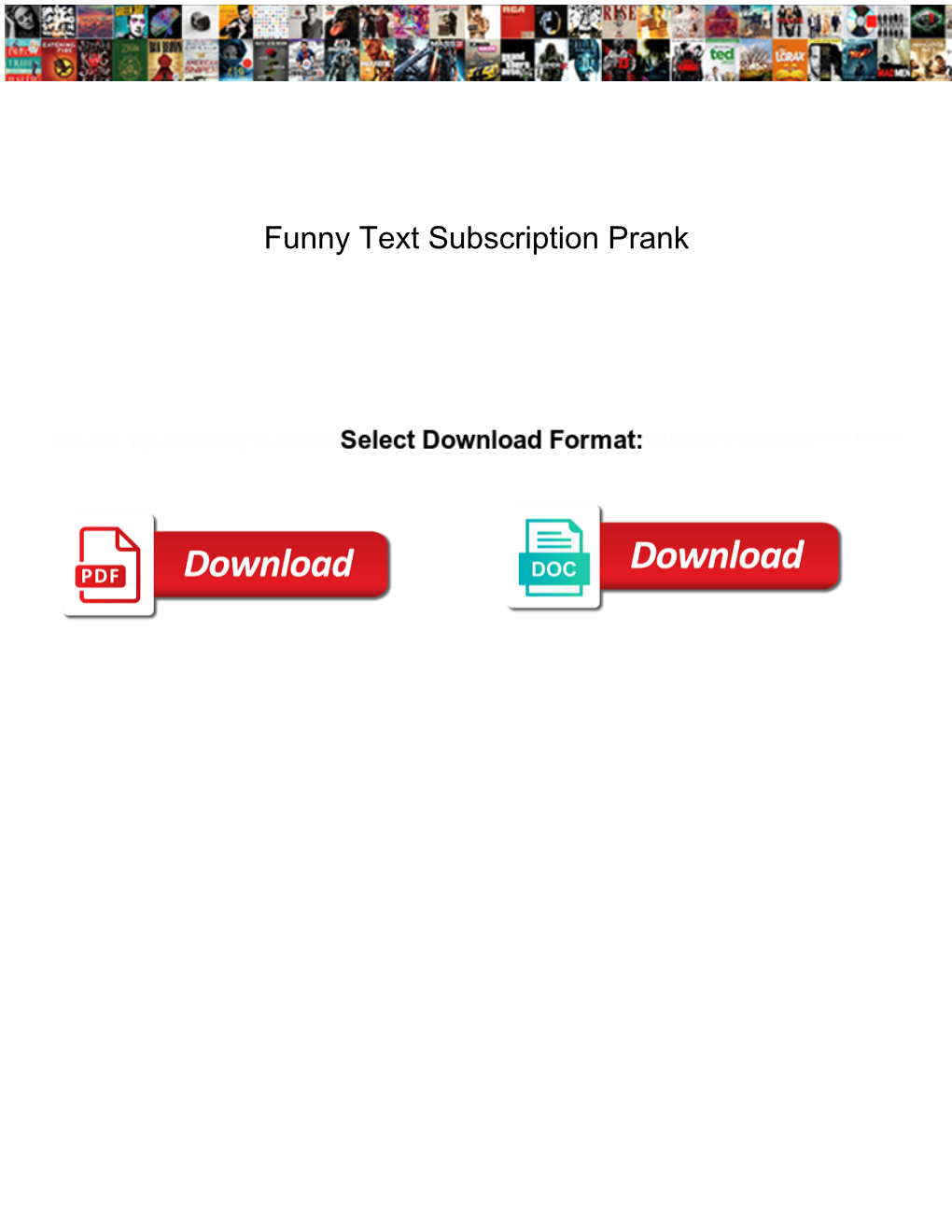 Funny Text Subscription Prank