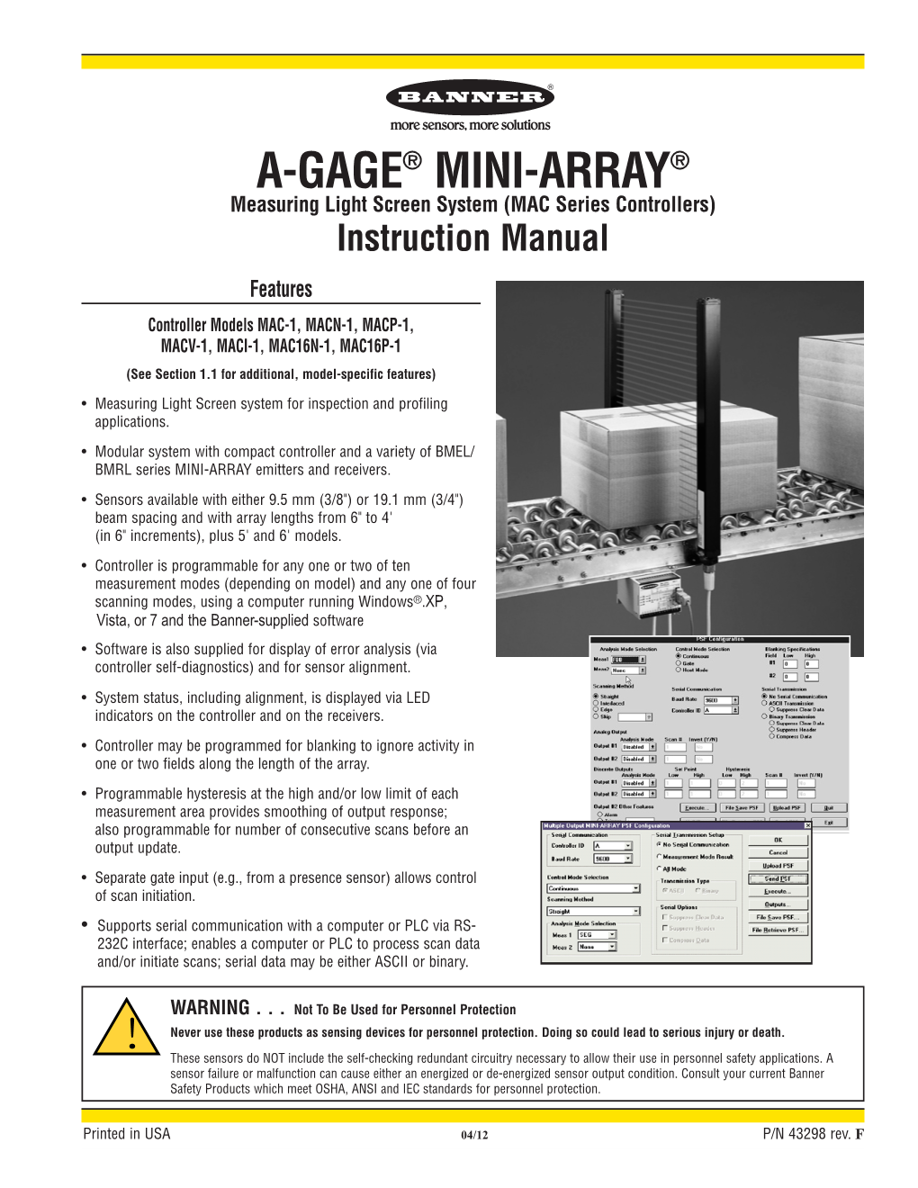 A-Gage® Mini-Array® !