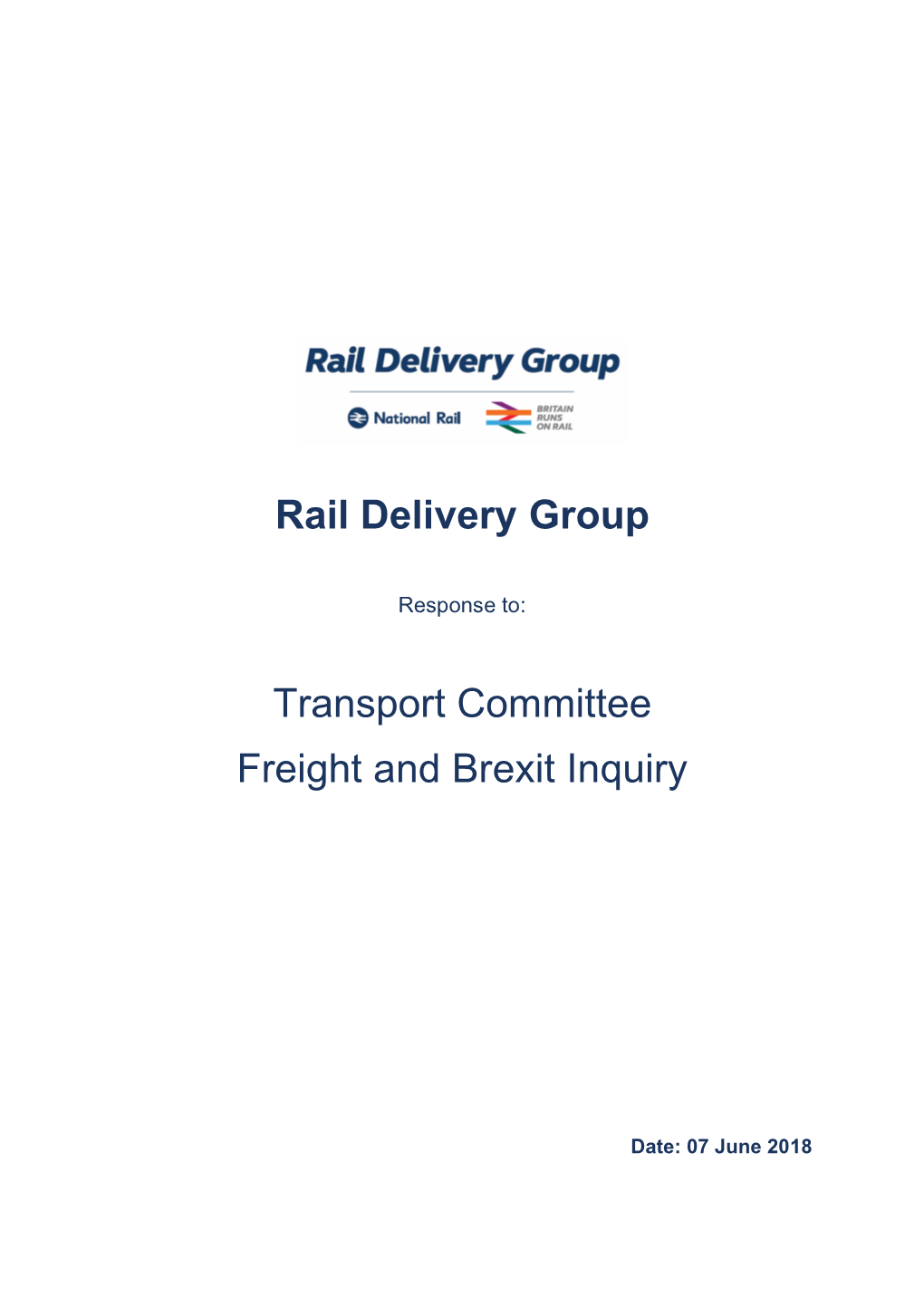 Transport Committee's Freight Brexit Inquiry