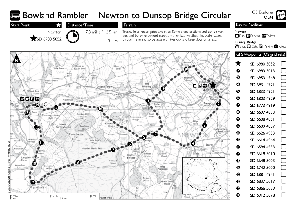 Bowland Rambler – Newton to Dunsop Bridge Circular