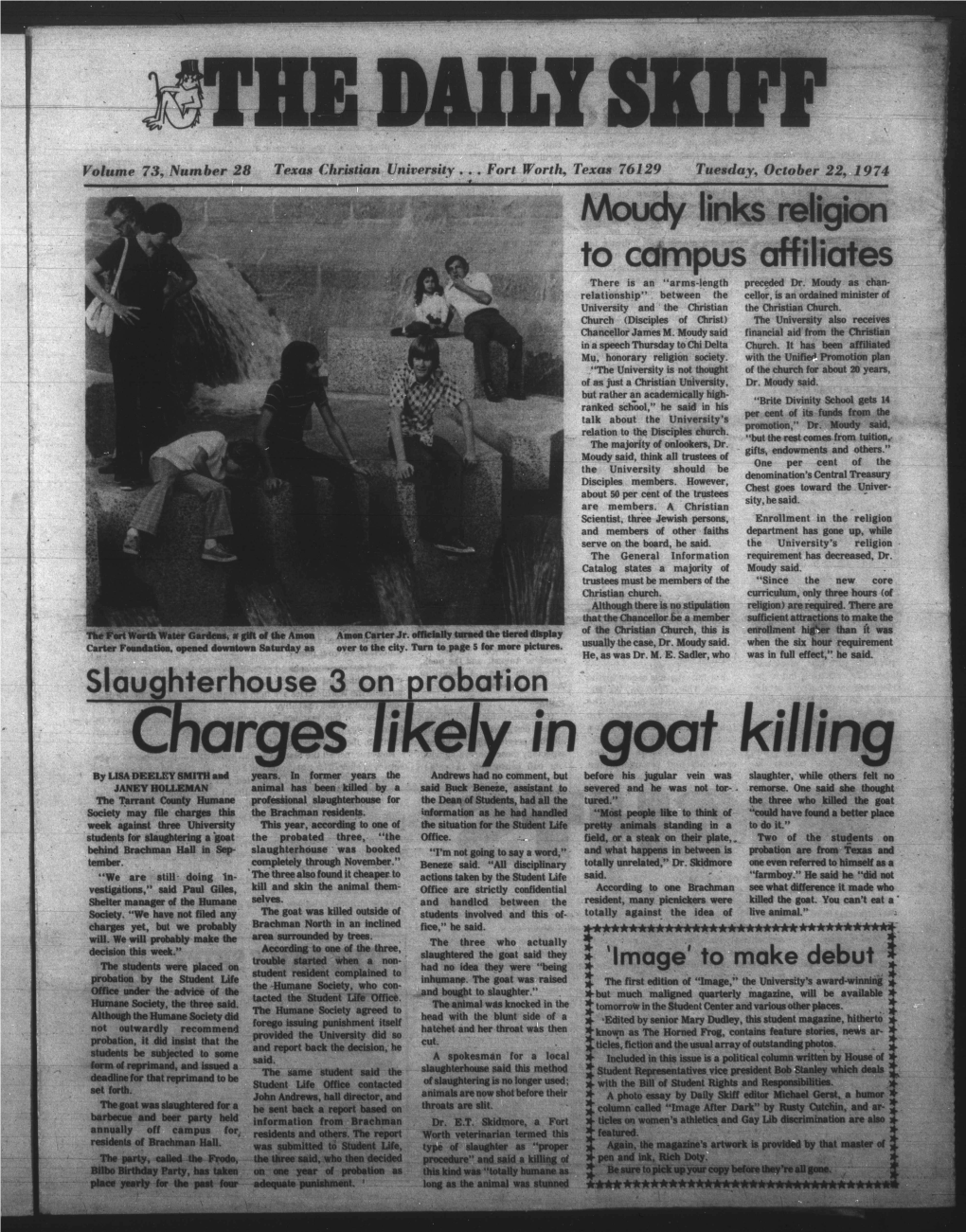 Charges Likely in Goat Killing by LISA DEELEY SMITH and Years