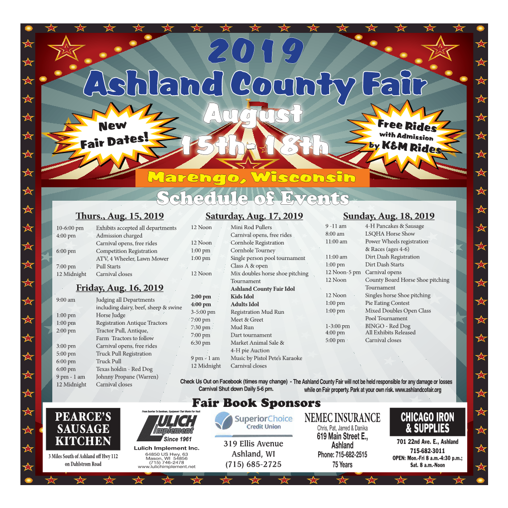 2019 Ashland County Fair