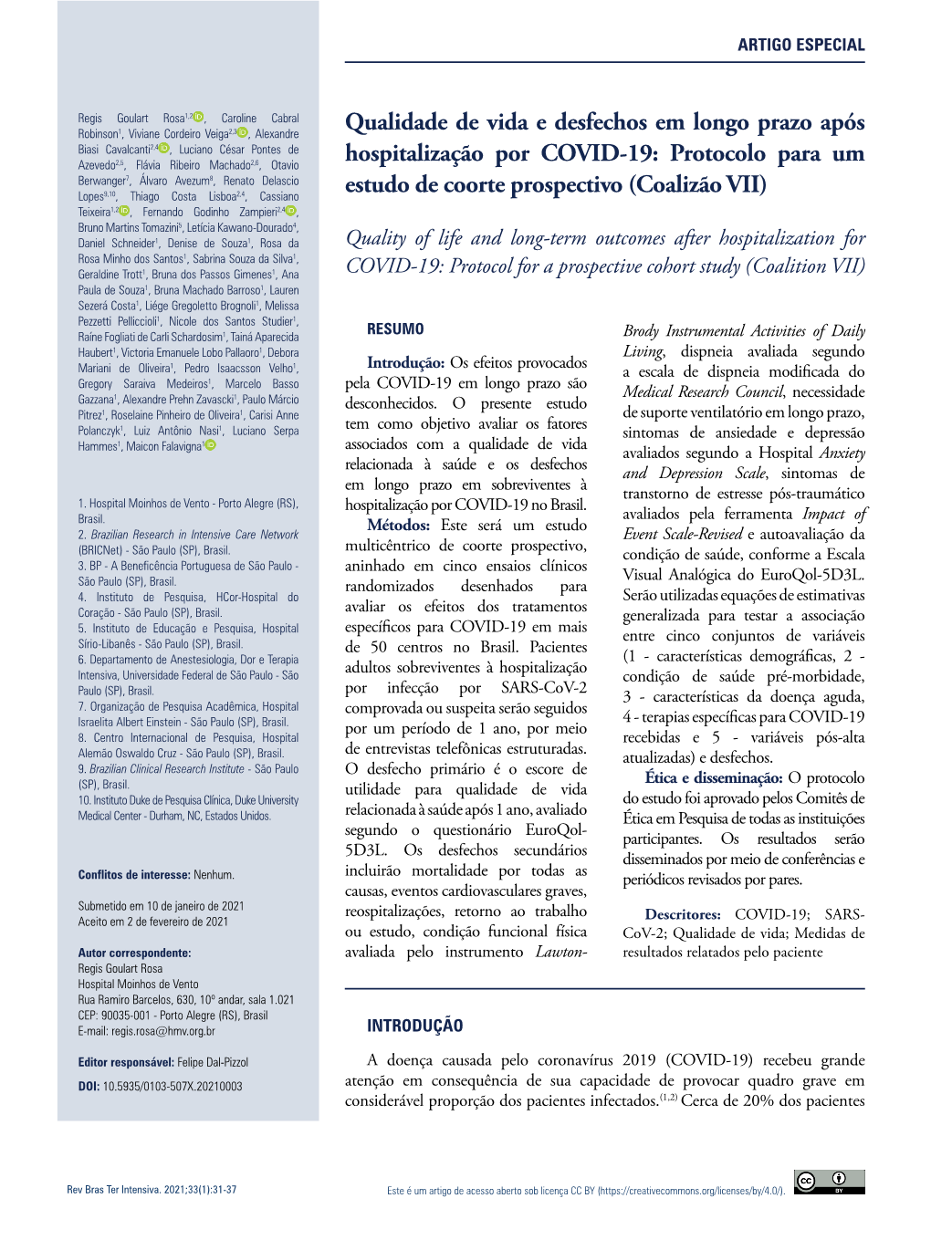 Quality of Life and Long-Term Outcomes After Hospitalization for COVID-19