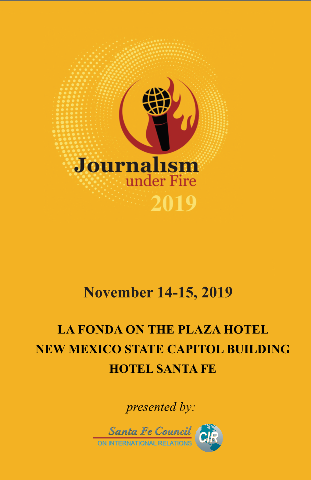 November 14-15, 2019