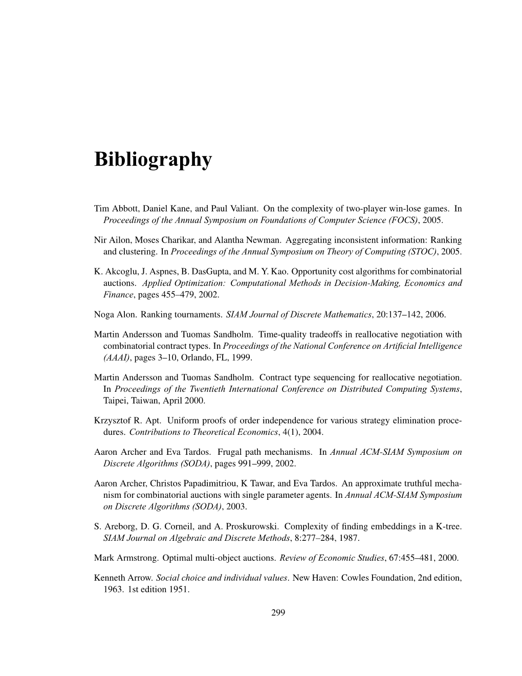 Bibliography