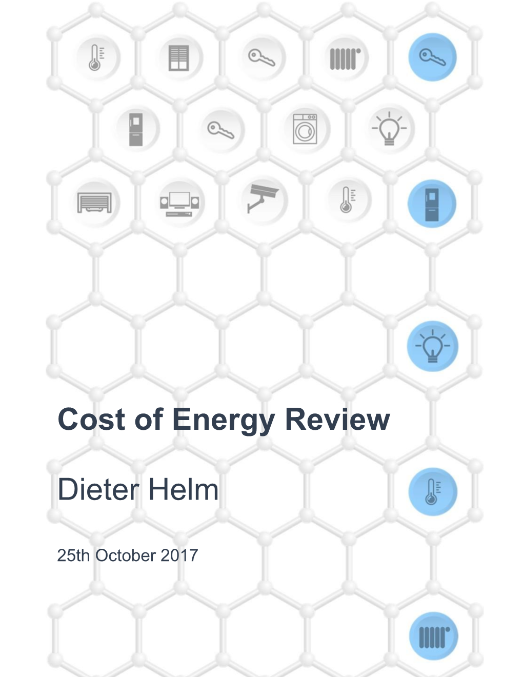 Cost of Energy Review Dieter Helm