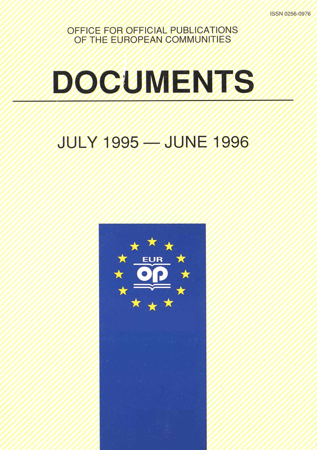 Documents : July 1995 —June 1996