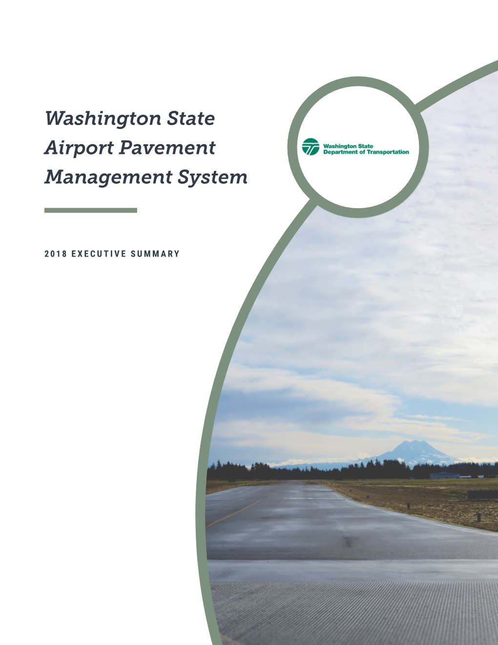 Washington State Airport Pavement Management System 2018