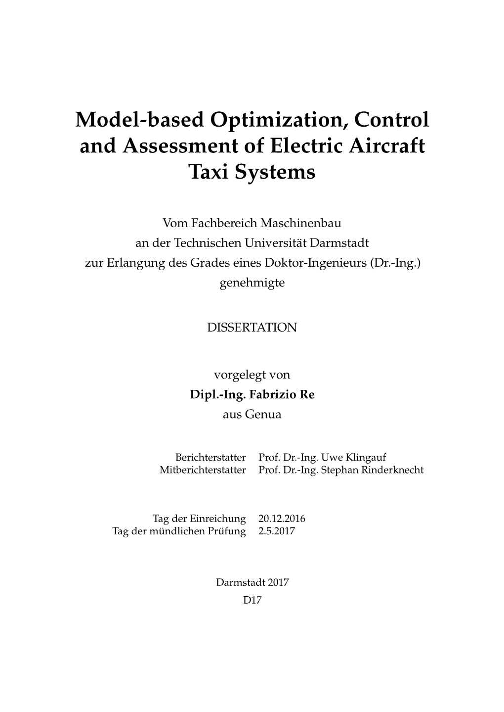 Modeling and Assessment of Electric Aircraft Taxi Systems