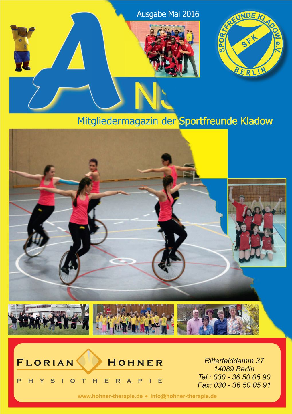 Mitgliedermagazin Der Sportfreunde Kladow