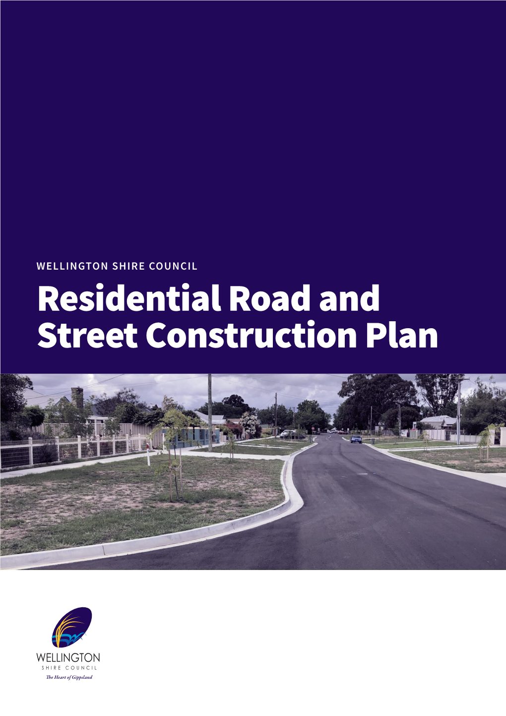 Residential Road and Street Construction Plan