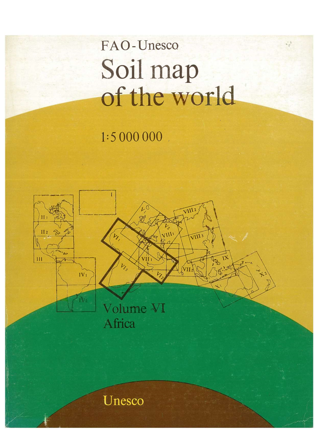 FAO-UNESCO Soil Map of the World, 1:5000000. Vol. 6: Africa