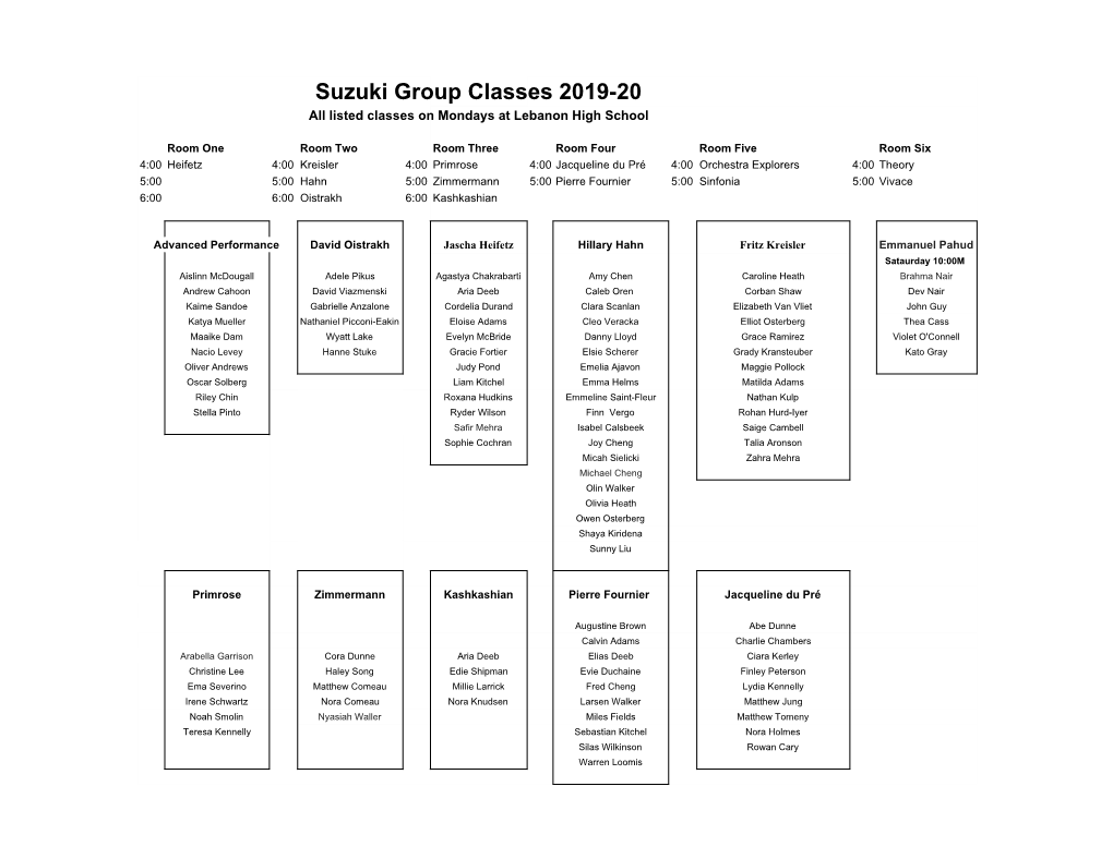 2019-2020 Proposed Suzuki Group Classes 1920 Copy