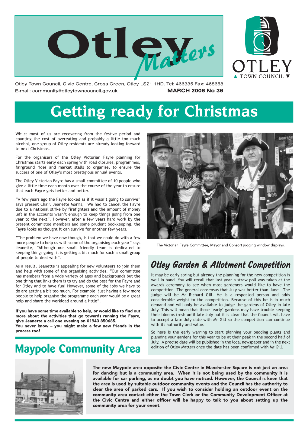 Otley Matters MARCH 2006