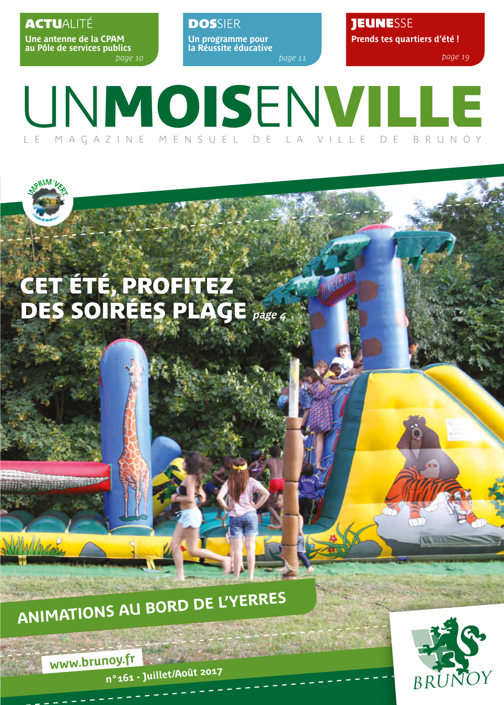 Unmoisenville Le Magazine Mensuel De La Ville De Brunoy