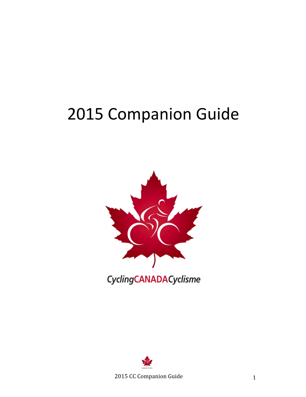 2015 Companion Guide