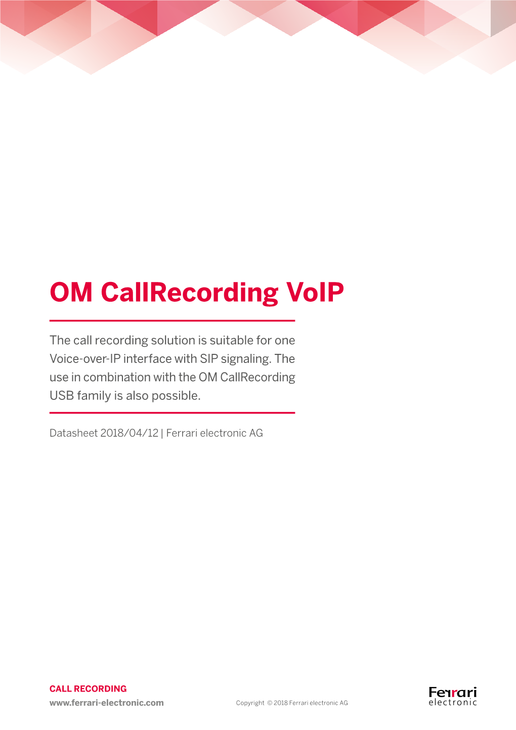 OM Callrecording Voip