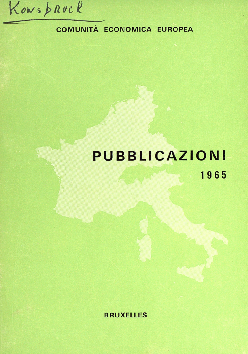 Pubblicazioni 1965