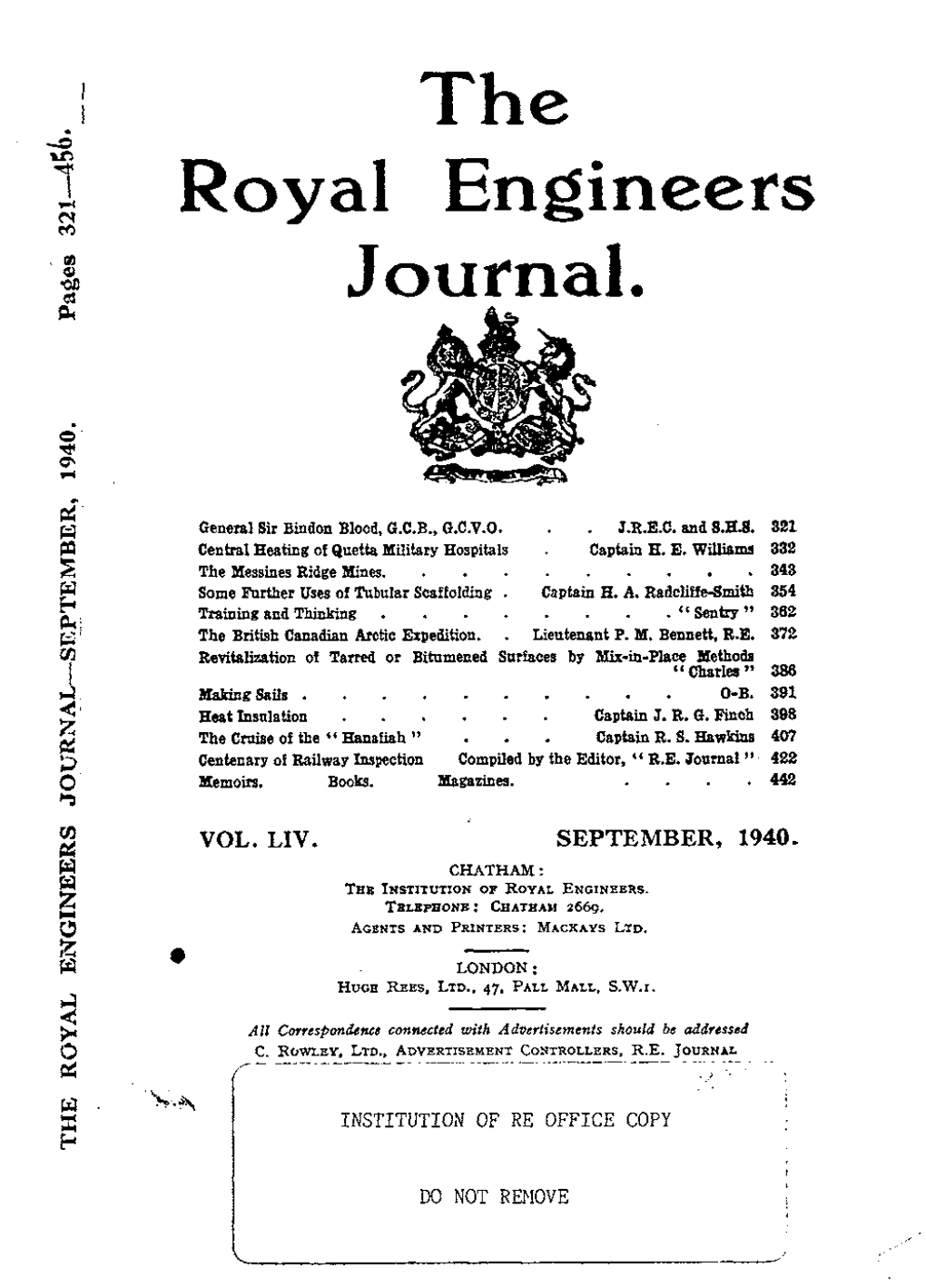 The Royal Engineers Journal