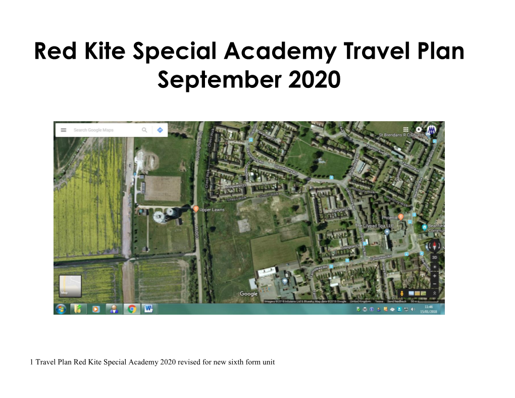 Travel Plan September 2020