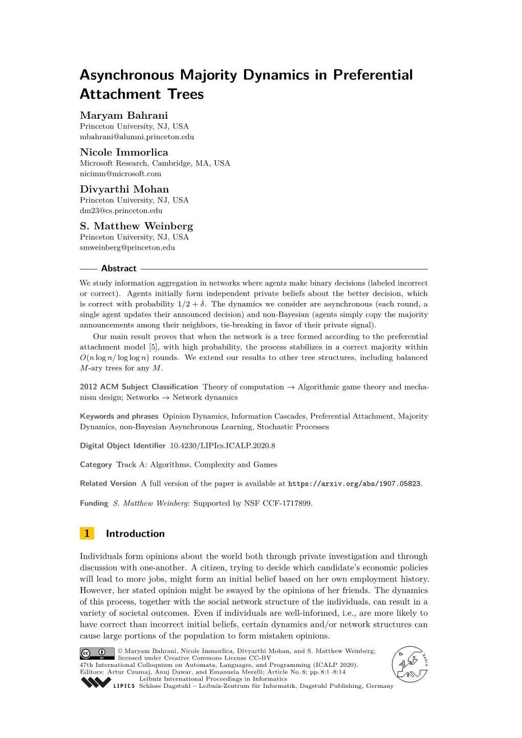 Asynchronous Majority Dynamics in Preferential Attachment Trees