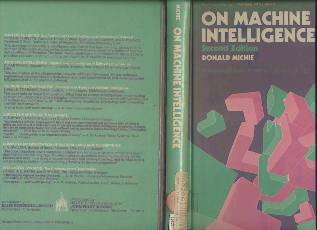 On Machine Intelligence, Second Edition