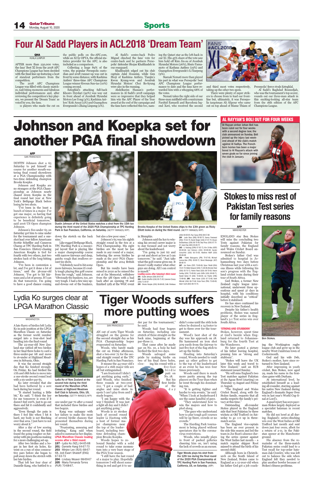 Johnson and Koepka Set for Another PGA Final Showdown