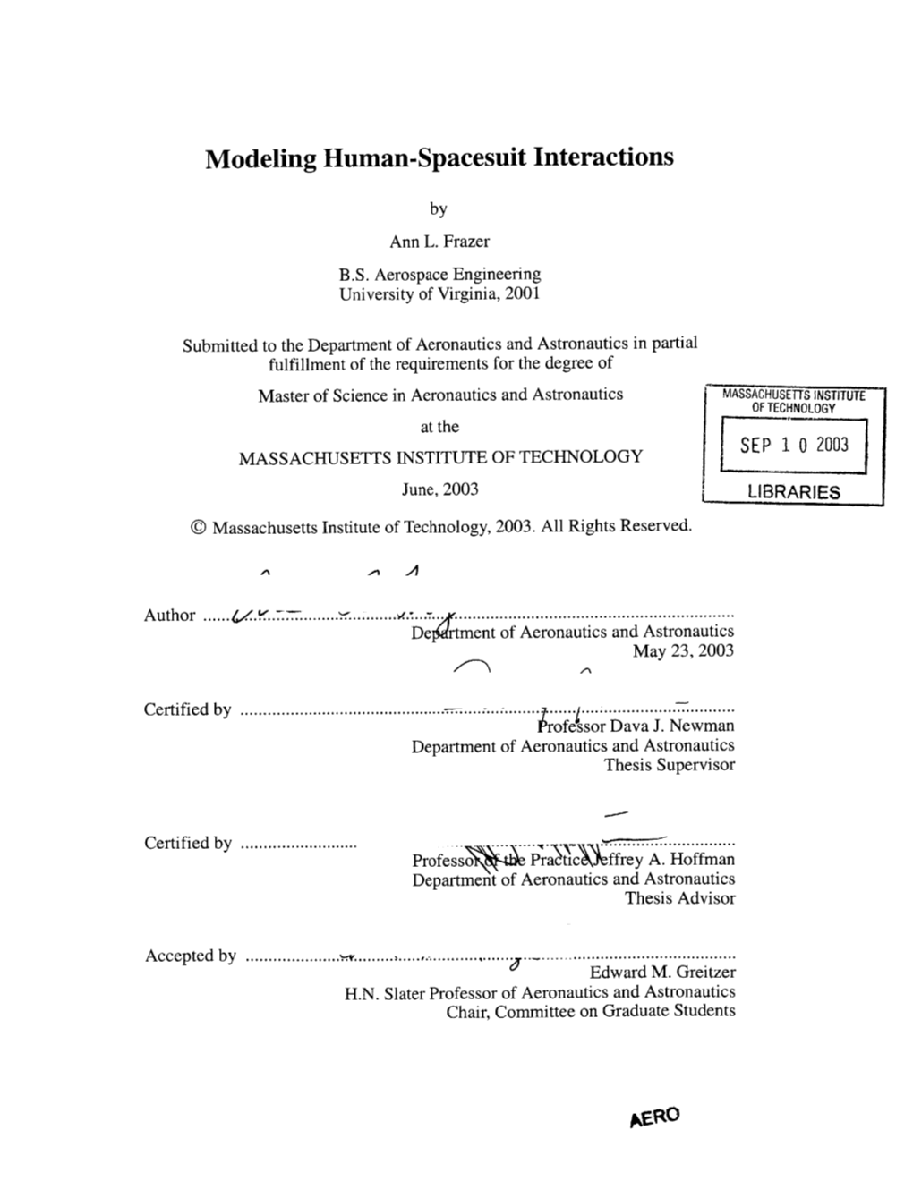 Modeling Human-Spacesuit Interactions